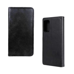 Capa Flip de Couro com Bolso Interno para Samsung Galaxy A72 5g Preto Capa Flip de Couro com Bolso Interno para Samsung Galaxy A72 5g Preto